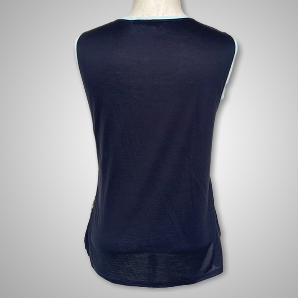 { Ted Baker } - V-Neck Sleeveless Top - Picture 2 of 4
